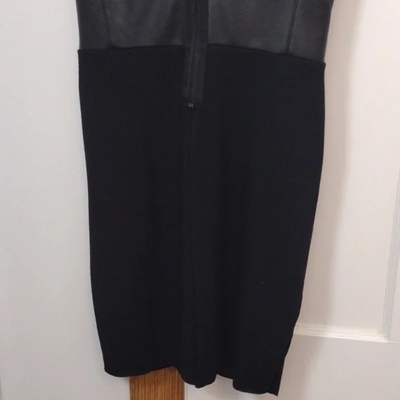 Little Black Dress Size 4 Revolve Vegan Leather Bailey 44 - Picture 14 of 15